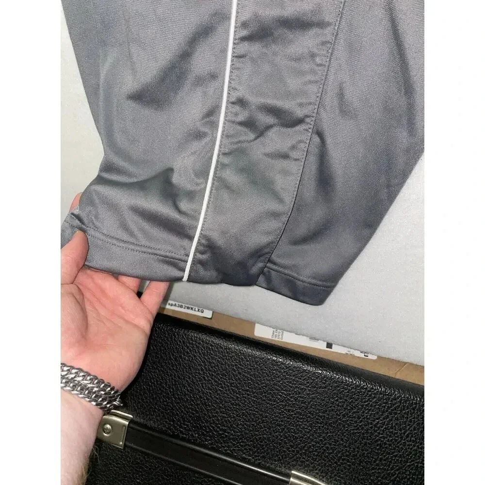 Vintage Nike Full Tear Away Pants Men's XL Track‎ Basketball Loose Gray Y2K 90s